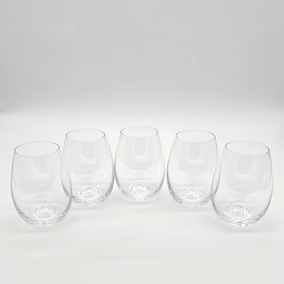 Dartington Crystal Stemless Wine Glasses Clear
Signed (Set of 5) - Picture 1 of 10